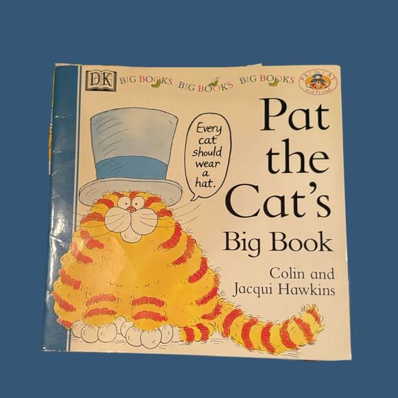 Set of 5 DK Big Books Vowel Sounds Classroom Book Pat Cat Zug Bug Tog Dog 14” - Picture 12 of 14